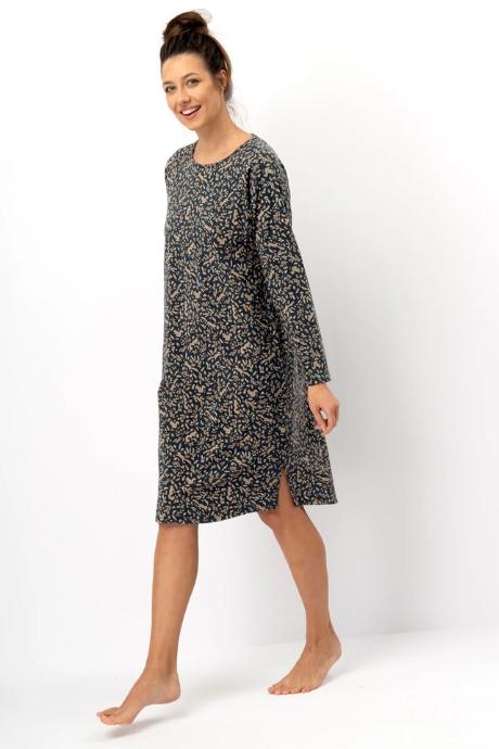 Key Сорочка жін LND 707 multicolor синій колір