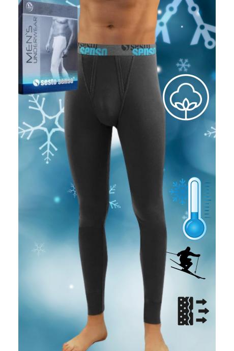 Распродажа Sesto Senso Кальсоны муж 122 grafit серый