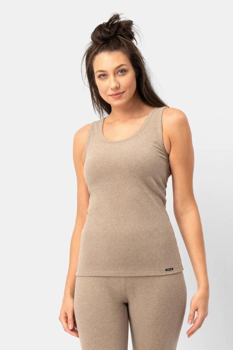 Key Майка жін LVS 729 CB karmelowy bez