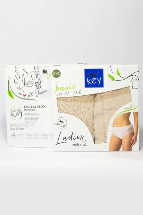 Key Труси жін LPC 112 BE bezowy бежевий колір