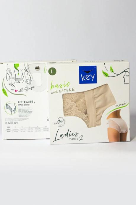 Key Труси жін LPF 112 BE beige бежевий колір