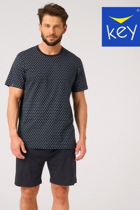 Key Піжама чол МNS 936 multicolor чорний колір