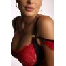 Kinga Бюст soft жін SC-1124 black red