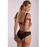 Kinga Бюст soft жін SC-1124 black red