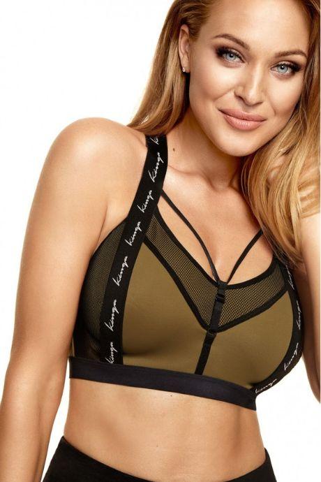 Kinga Бюст спортивний жін SB-801 khaki колір