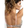 Бюстгальтер push up Kinga Tourmaline PU-438 Капучино-экри-розовый
