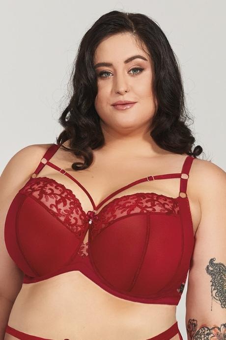 Kris Line Бюст semi soft жін G-Clarisa ruby red