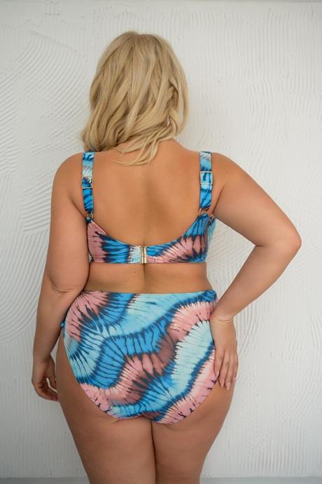 Kris Line Бюст купальний жін Soft Roma Fiji aquarella голубий