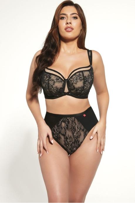 Kris Line Бюст half cup push жін G-Venice black колір