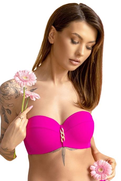 Kris Line Бюст купальний жін Balconette MHM California fuchsia колір