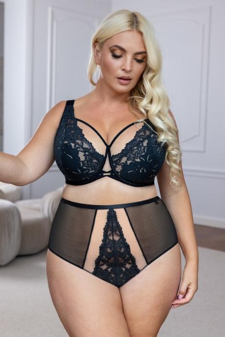 Kris Line Бюст softlace жін G-Cottonflower black