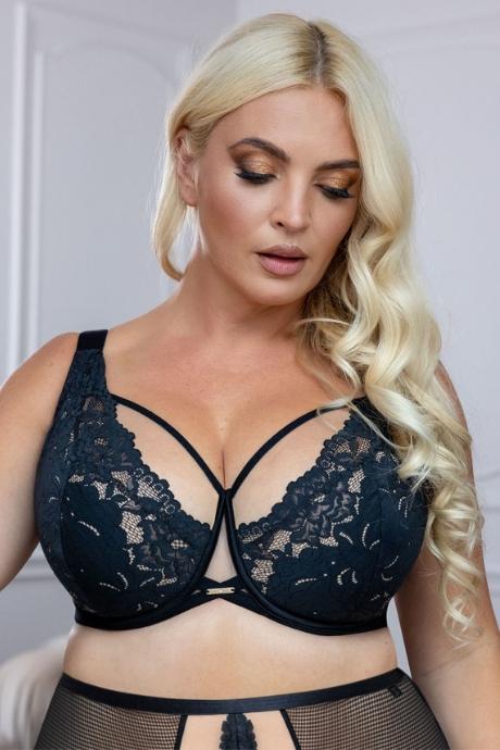 Kris Line Бюст softlace жін G-Cottonflower black