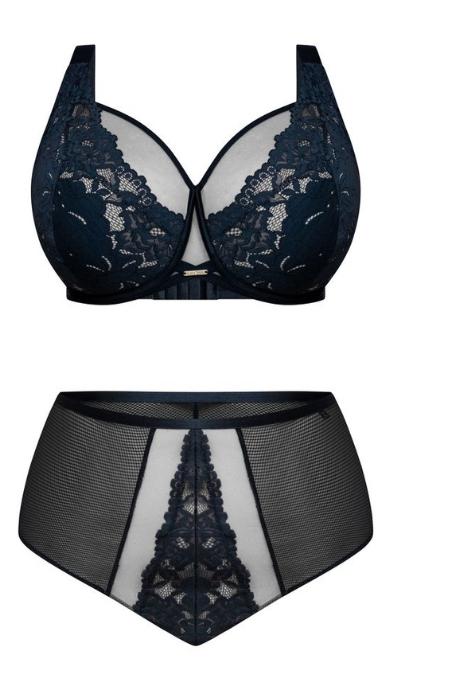 Kris Line Бюст softlace жін G-Cottonflower black