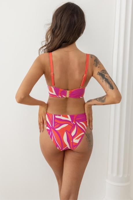 Kris Line Труси купальні жін Briefs Twist pink orange колір