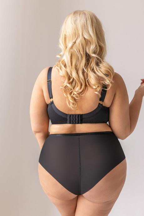Kris Line предзаказ Трусы G BLURRY BLACK BRIEFSHIGHWAIST