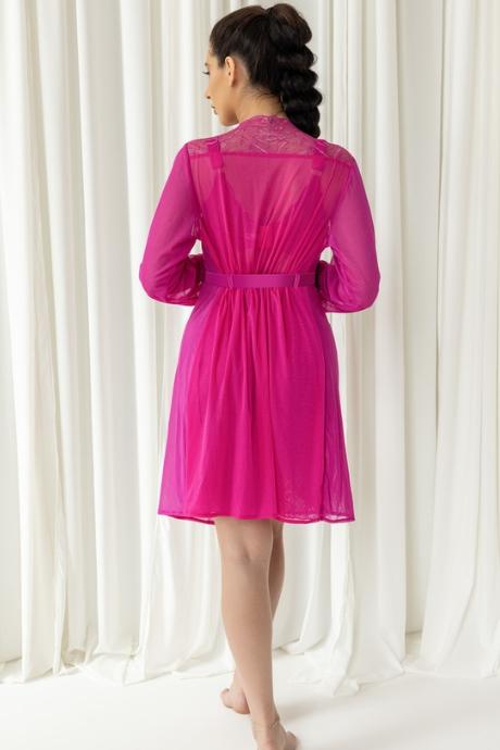 Kris Line предзаказ Бюстгальтер G BLUSH FUCHSIA ROBE рожевий колір