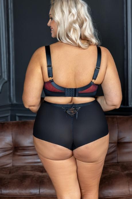 Kris Line предзаказ Трусы G CABARET BLACKRED BRIEFSHIGHWAIS