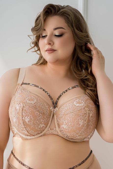 Kris Line предзаказ Бюстгальтер G CAMA DARKBEIGE SOFTFULLCUP бежевий колір