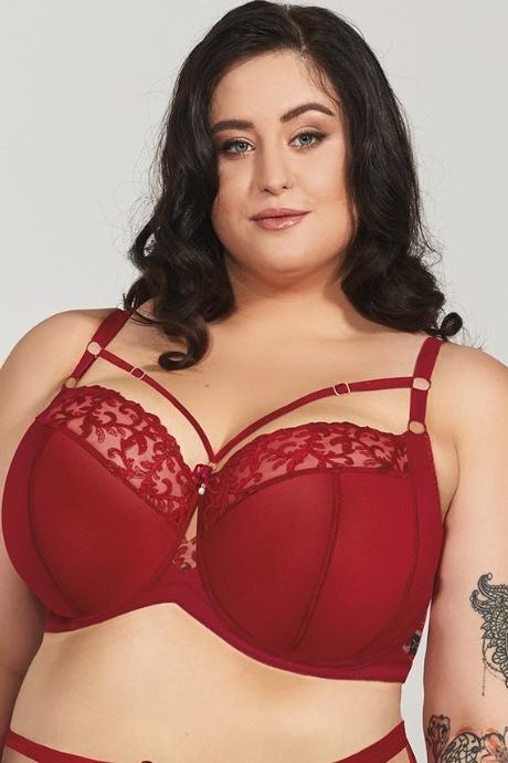 Kris Line предзаказ Бюстгальтер G CLARISA RUBYRED SEMISOFTSIDESUP