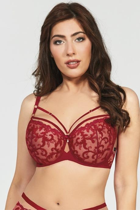 Kris Line предзаказ Бюстгальтер G CLARISA RUBYRED HALFCUPSOFT