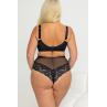 Kris Line предзаказ Трусы стринги G COTTONFLOWER BLACK STRSHORTSHWAI
