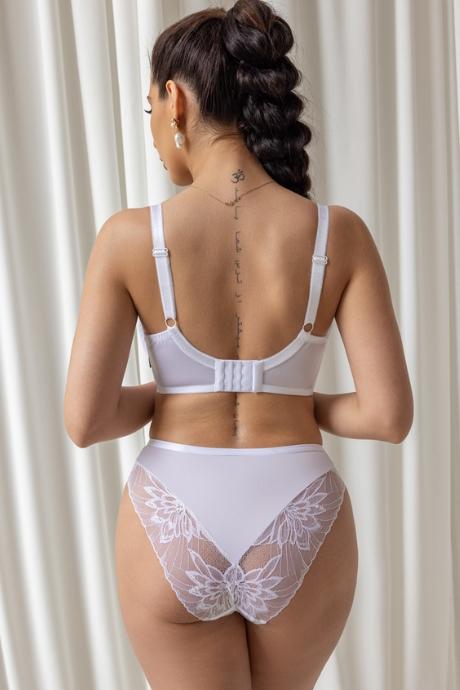 Kris Line предзаказ Бюстгальтер G CRYSTAL WHITE BRALETTEPUSHUP білий колір