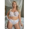 Kris Line предзаказ Трусы G CRYSTAL WHITE BRIEFSHIGHWAIST білий колір