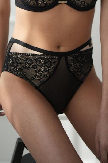 Kris Line предзаказ Трусы G ELISE BLACK BRIEFSHIGHWAIST