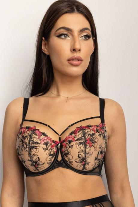 Kris Line предзаказ Бюстгальтер G FLAMENCO BLACK HALFCUPSOFT