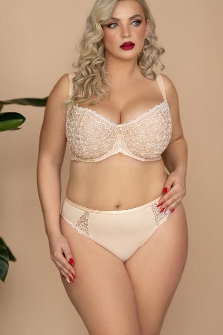 Kris Line предзаказ Бюстгальтер G BETTY COFFEE HALFCUPSOFT бежевий колір