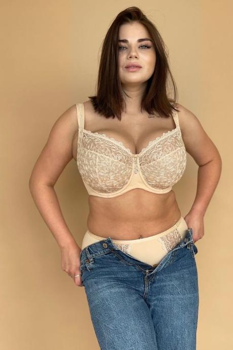 Kris Line предзаказ Бюстгальтер G BETTY COFFEE SOFTFULLCUP бежевий колір