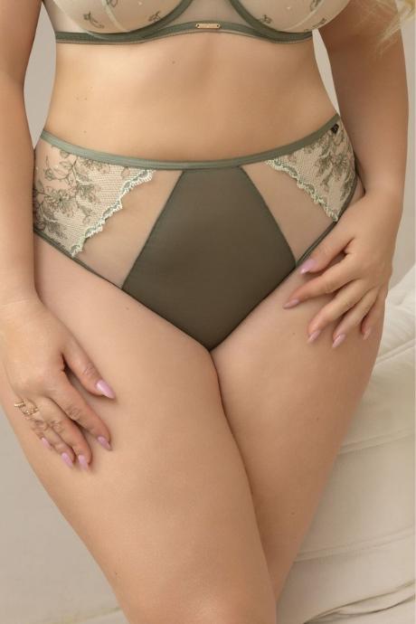 Kris Line предзаказ Трусы G LULU KHAKI BRIEFSHIGHWAIST
