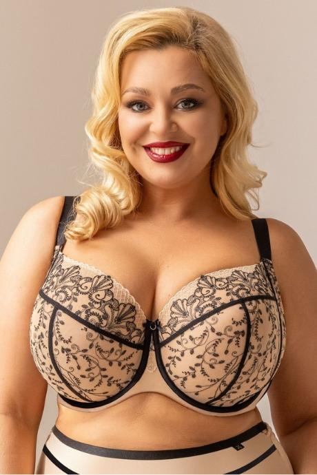 Kris Line предзаказ Бюстгальтер G ORIENTAL DARKBEIGE SOFTFULLCUP