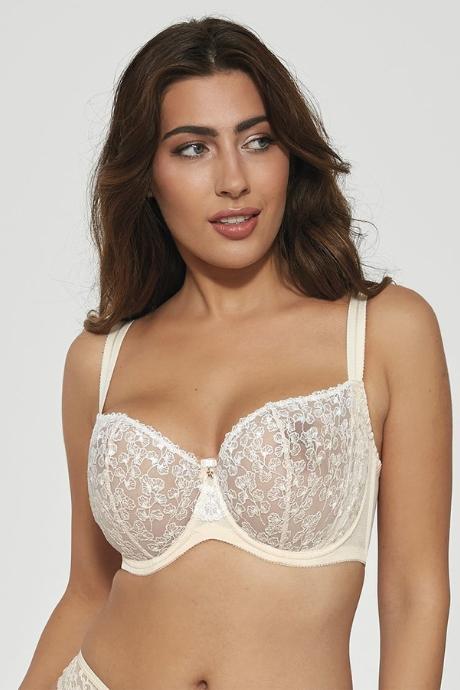 Kris Line предзаказ Бюстгальтер G POLA CAFFELATTE HALFCUPSOFT молочний колір
