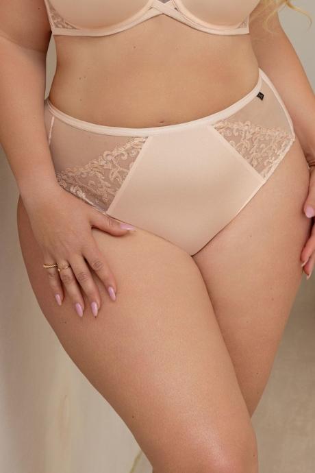 Kris Line предзаказ Трусы G ROSALINE PEACH BRIEFSHIGHWAIST