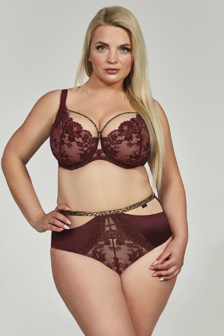 Kris Line предзаказ Трусы G SELENA BURGUNDY BRIEFSHIGHWAIST