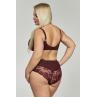 Kris Line предзаказ Трусы G SELENA BURGUNDY BRIEFSHIGHWAIST