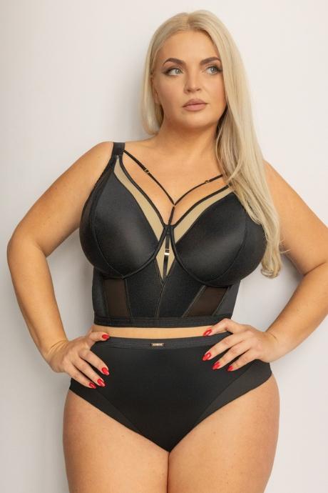 Kris Line предзаказ Бюстгальтер G SIMPLE BLACK BRALETTELONGLINE