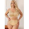 Kris Line предзаказ Трусы G SIMPLE DARKBEIGE BRIEFSHIGHWAIST бежевий колір