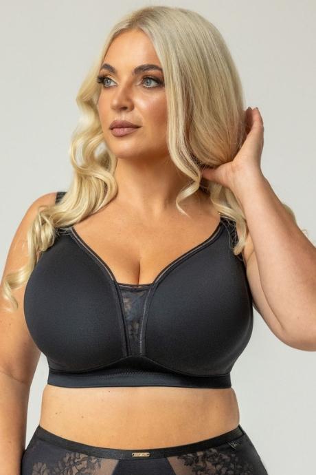 Kris line Бюстгальтер softprocomfort no wire жін G-Noa black колір