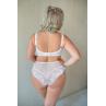 Kris Line Труси hight waist жін G-Luxury salmon