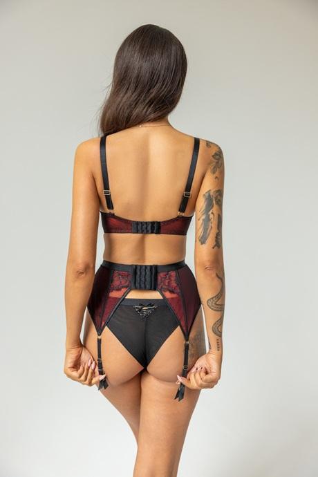 Kris Line Бюстгальтер м'який softfullcup жін G-Cabaret black red