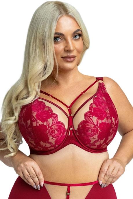 Kris Line Бюст soft bralette жін G-Cherry червоний