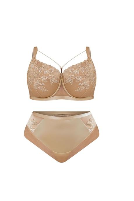 Kris Line Бюстгальтер м'який soft full cup жін G-Fiore beige