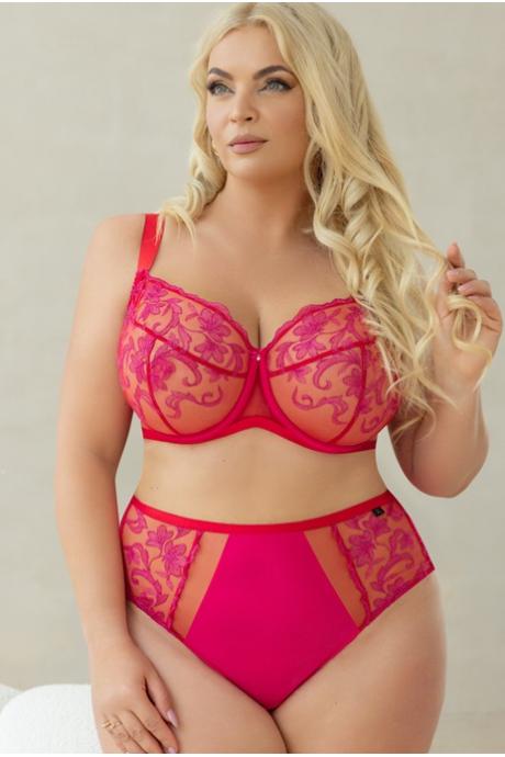 Kris Line Труси високіhigh waist жін G-Juicy pink red