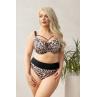 Kris Line Труси купальні жін Briefs Hight Waist Maui panther black