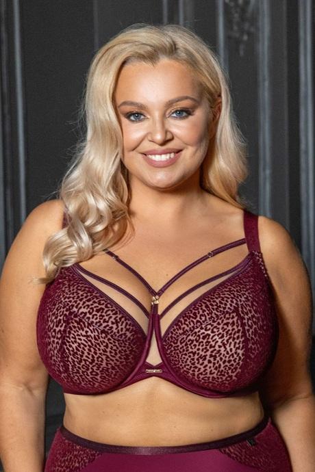 Kris line Бюст softfullcup жін G-Merlot wine червоний