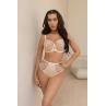 Kris Line Стрінги високі high waistжін G-Rosaline peach