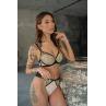 Kris Line Стрінги шорти жін G-Lime beige lime
