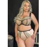 Kris Line Труси hight waist жін G-Lime beige lime